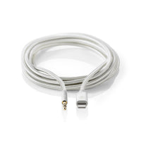 Apple Lightning fejhallgató adapterkábel | Apple Lightning 8 tűs dugasz - 3,5 mm-es dugasz | 1,00 m | Alumínium