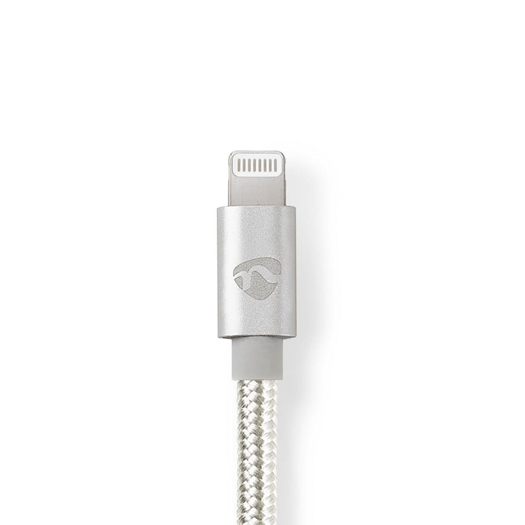 Apple Lightning fejhallgató adapterkábel | Apple Lightning 8 tűs dugasz - 3,5 mm-es dugasz | 1,00 m | Alumínium