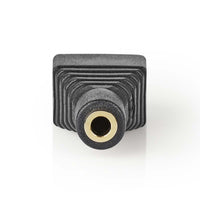CCTV biztonsági csatlakozó | 3-as sorkapocs | 3.5mm Jack Aljzat | Aljzat | Fekete / Zöld-1