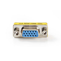VGA adapter | VGA Aljzat | VGA Aljzat | Nikkelezett | Egyenes | Csomagolásban lévő termékek száma: 25 db | Fém | Fém | Műanyag Zacskó