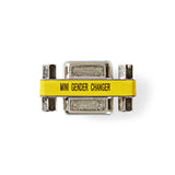 VGA adapter | VGA Aljzat | VGA Aljzat | Nikkelezett | Egyenes | Csomagolásban lévő termékek száma: 25 db | Fém | Fém | Műanyag Zacskó
