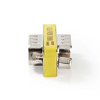 VGA adapter | VGA Dugasz | VGA Dugasz | Nikkelezett | Egyenes | Csomagolásban lévő termékek száma: 25 db | Fém | Fém | Műanyag Zacskó