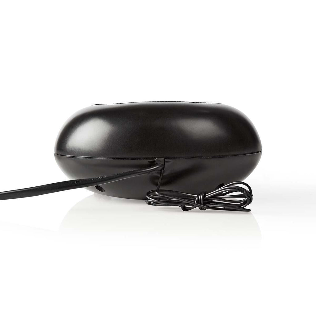 Digitális rádiós ébresztőóra | LED Kijelző | 1.6 cm | AM / FM | Szundi funkció | Alvás időzítő | Digitális | Fekete