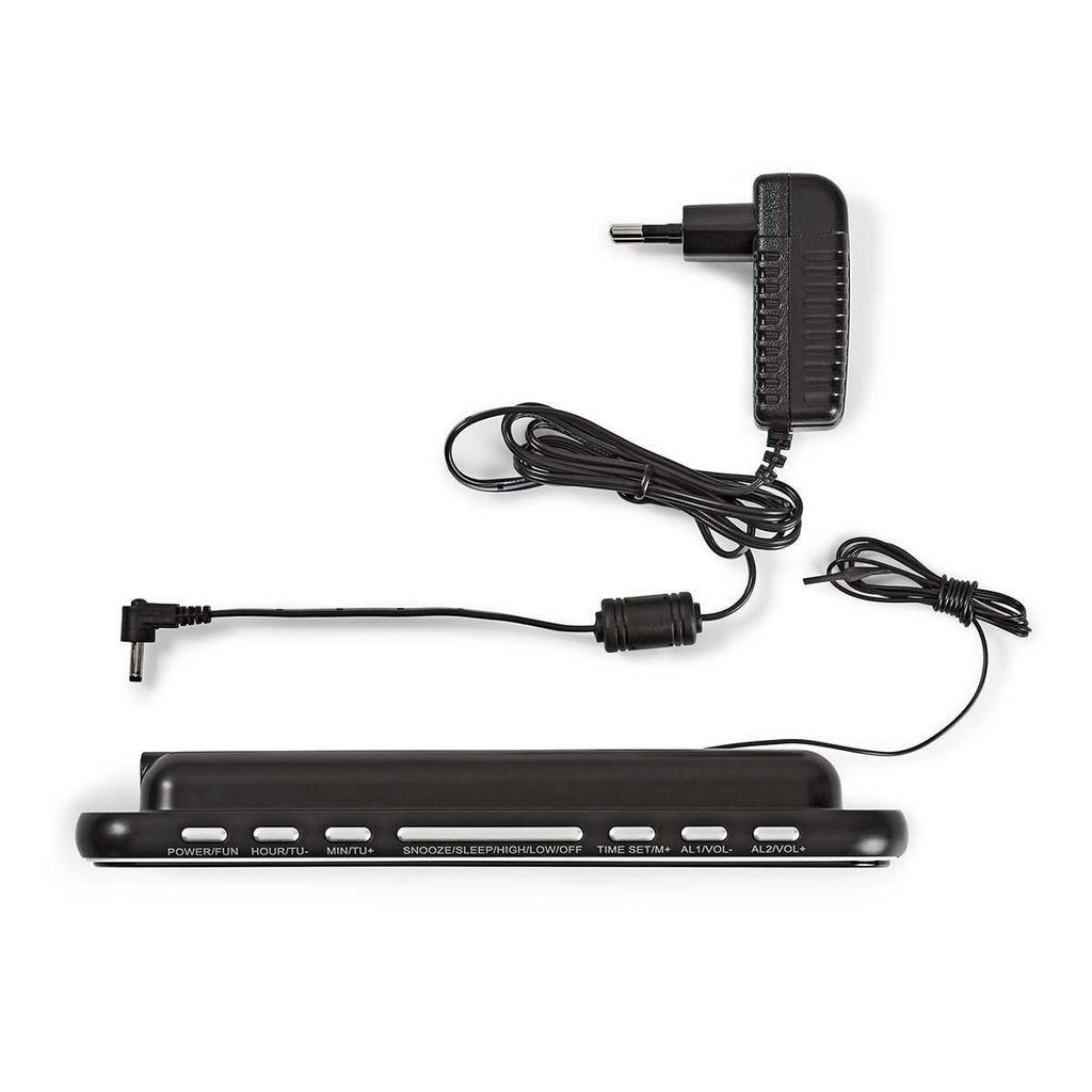 Digitális Rádiós Ébresztőóra | 1,8" LED | FM | 20 Előbeállítás | Szundi