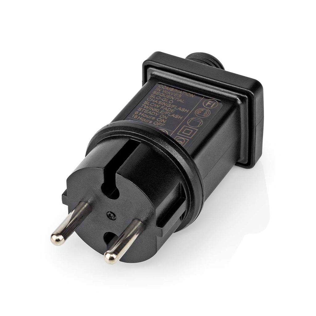 Dekoratív Fények | Kompakt fürt | 560 db. LED | Meleg Fehér | 11.2 m | Fényhatások: 7 | Beltéri vagy Kültéri | Hálózati Áramellátás-8