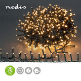 Dekoratív Fények | Kompakt fürt | 560 db. LED | Meleg Fehér | 11.2 m | Fényhatások: 7 | Beltéri vagy Kültéri | Hálózati Áramellátás-1