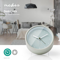 Analóg Desk ébresztőóra | Szundi funkció | Zöld