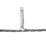 Dekoratív Jégcsap Fények | 180 LED's | Hideg Fehér | 5.90 m | Fényhatások: 7 | Hálózati Áramellátás-5