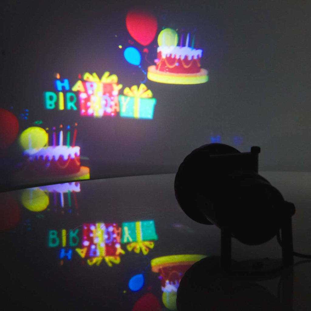 Dekoratív Fény | LED ünnepi kivetítő | Karácsony / Szilveszter / Halloween / Születésnap | Beltéri vagy Kültéri