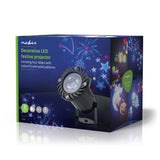 Dekoratív Fény | LED ünnepi kivetítő | Karácsony / Szilveszter / Halloween / Születésnap | Beltéri vagy Kültéri