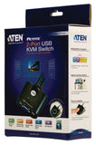 2-Port KVM Switch Fekete-1
