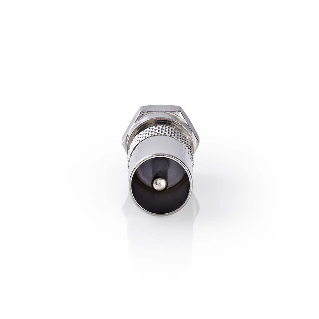 Műhold és Antenna Adapter | F-Dugasz - Koaxiális Dugasz | Fém