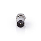 Műhold és Antenna Adapter | F-Dugasz - Koaxiális Dugasz | Fém