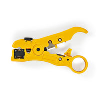 Cable Stripping Plier - NEW | Szigetelés Eltávolító Eszköz | ABS / Acél | Fekete / Sárga