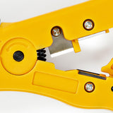 Cable Stripping Plier - NEW | Szigetelés Eltávolító Eszköz | ABS / Acél | Fekete / Sárga