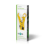 Cable Stripping Plier - NEW | Szigetelés Eltávolító Eszköz | ABS / Acél | Fekete / Sárga