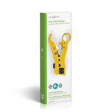 Cable Stripping Plier - NEW | Szigetelés Eltávolító Eszköz | ABS / Acél | Fekete / Sárga