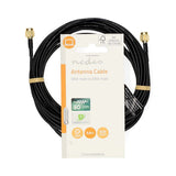 Antenna Kábel | SMA Dugasz | SMA Dugasz | Aranyozott | 50 Ohm | Egyes Árnyékolás | 5.00 m | Kerek | PVC | Fekete | Label-2