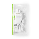 Kábelcsatlakoztató | Koaxiális Kábelekhez | 10 Darab | Fehér