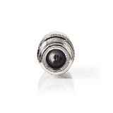 Műhold és Antenna Adapter | F Aljzat - IEC (Koax) Aljzat | Fém