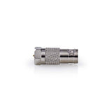 Műhold és Antenna Adapter | F Dugasz - BNC Aljzat | 10 darabos | Fém