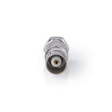 Műhold és Antenna Adapter | F Dugasz - BNC Aljzat | 10 darabos | Fém