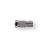 Műhold és Antenna Adapter | F Dugasz - BNC Aljzat | 10 darabos | Fém