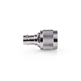 Műholdas és antenna adapter | N Dugasz | BNC Aljzat | Nikkelezett | 50 Ohm | Egyenes | Fém | Ezüst | 10 db | Műanyag Zacskó