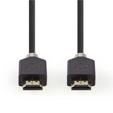 Ultranagy Sebességű HDMI™ Kábel | HDMI™ Csatlakozó - HDMI™ Csatlakozó | 2,00 m | Antracit