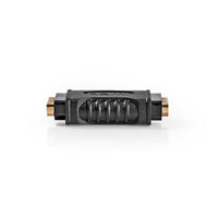 HDMI™ adapter | HDMI™ Aljzat | HDMI™ Aljzat | Aranyozott | Egyenes | ABS | Fekete | 1 db | Doboz