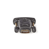 HDMI™ - DVI Adapter | DVI-D 24+1 pólusú dugasz - HDMI-aljzat | Fekete
