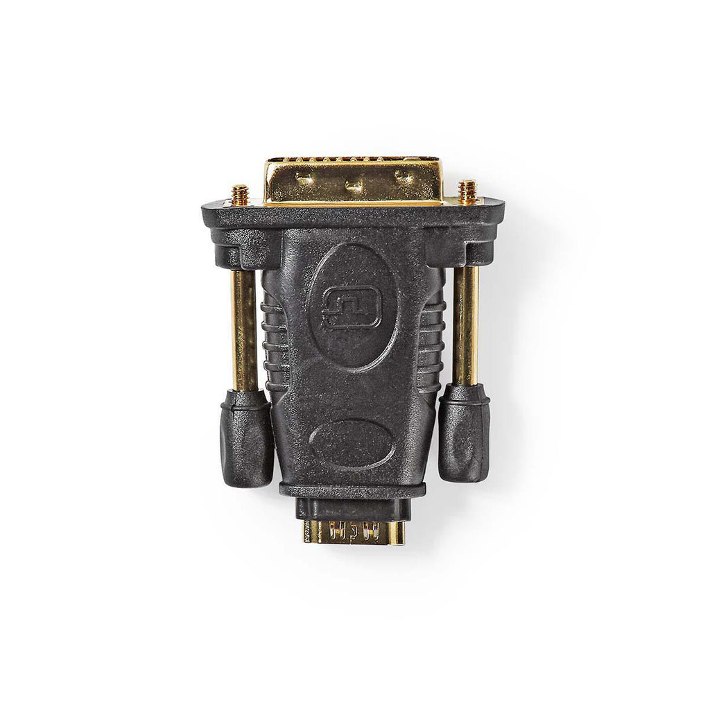 HDMI™ - DVI Adapter | DVI-D 24+1 pólusú dugasz - HDMI-aljzat | Fekete