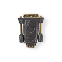 HDMI™ - DVI Adapter | DVI-D 24+1 pólusú dugasz - HDMI-aljzat | Fekete