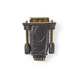 HDMI™ - DVI Adapter | DVI-D 24+1 pólusú dugasz - HDMI-aljzat | Fekete