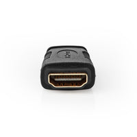 HDMI-adapter | HDMI Mini-csatlakozó - HDMI-aljzat | Fekete