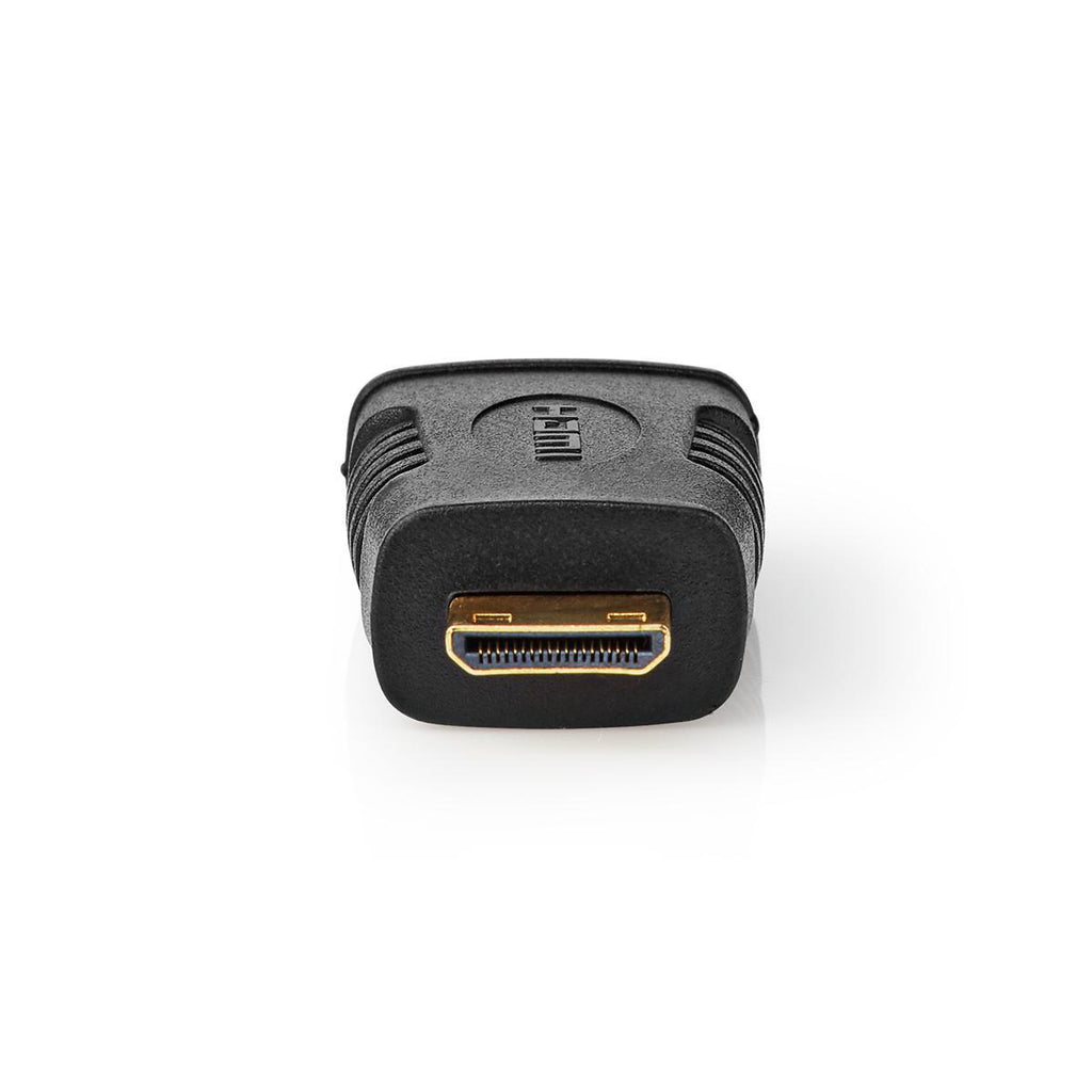 HDMI-adapter | HDMI Mini-csatlakozó - HDMI-aljzat | Fekete