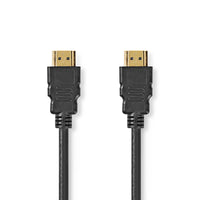 Ultra High Speed HDMI ™ kábel | HDMI™ Csatlakozó | HDMI™ Csatlakozó | 8K@60Hz | 48 Gbps | 1.00 m | Kerek | 6.0 mm | Fekete | Műanyag Zacskó