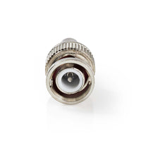 BNC csatlakozó | Egyenes | Dugasz | Nikkelezett | 50 Ohm | Bilincs | Bemenő kábel átmérő: 6.0 mm | Acél | Ezüst | 25 db | Boríték