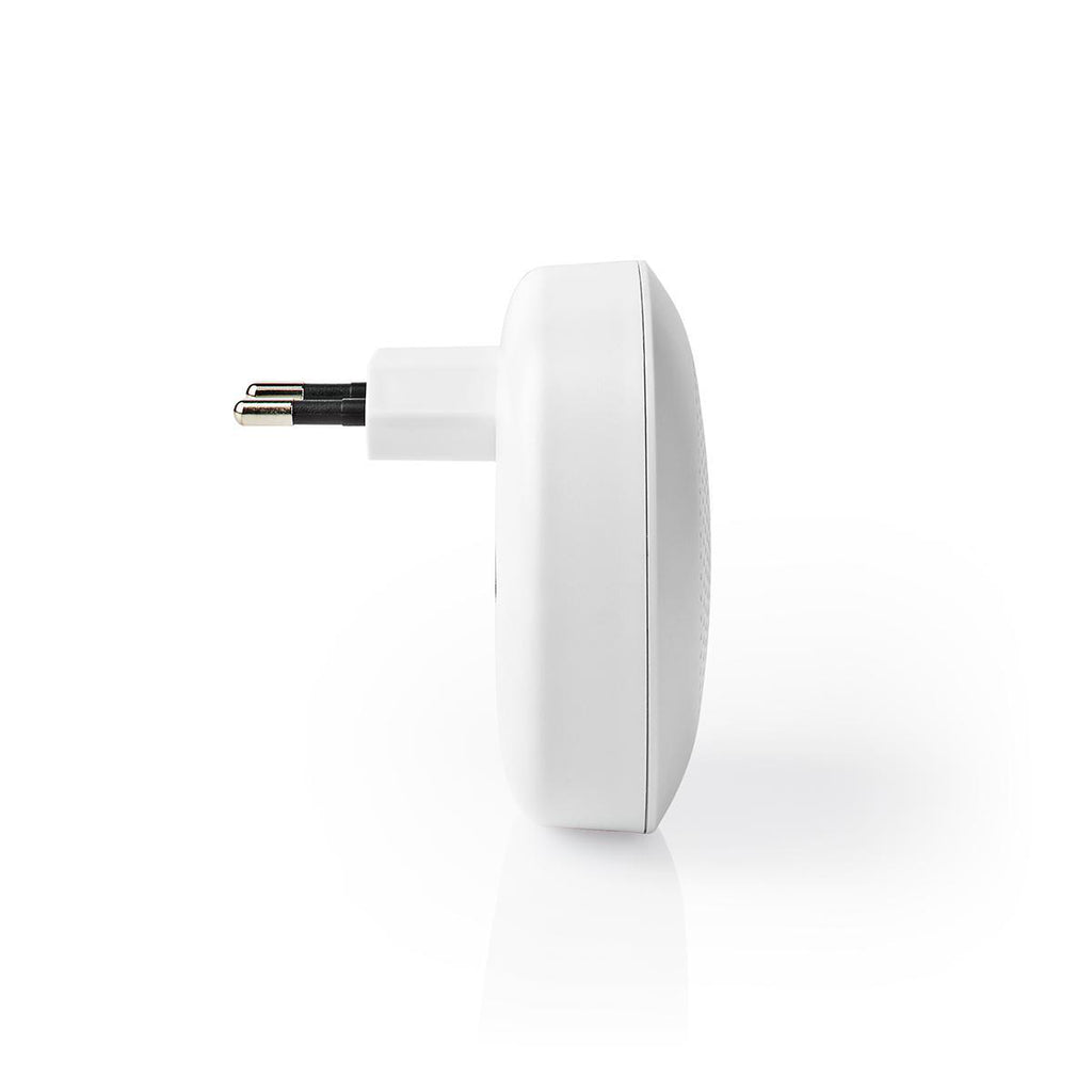 Vezeték nélküli csengő készlet | Hálózati Áramellátás | 220 - 240 V AC 50 Hz | Hangerő: 80 dB | Jeltartomány: 100 m | Állítható hangerő | 36 Dallam | 1 Vevő | Fehér