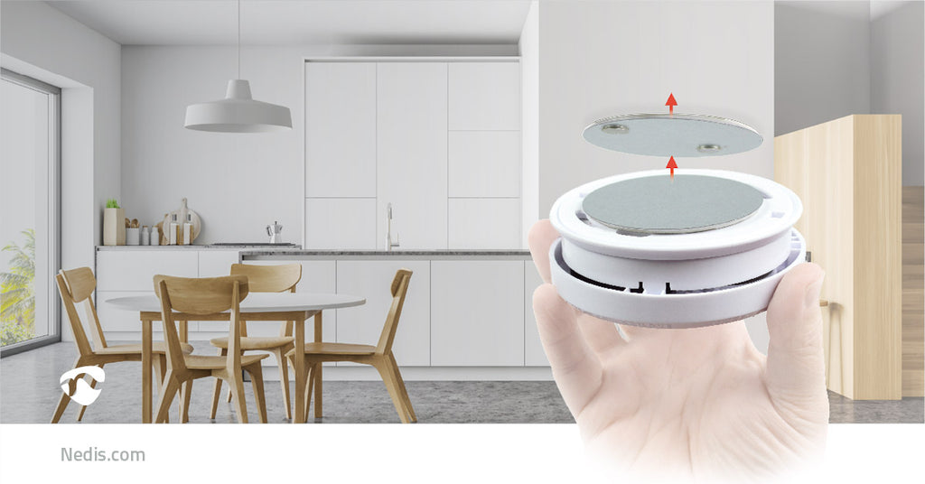 Érzékelő rögzítése | Átmérő: 39.4 mm | Mágneses | Ragasztó Szalag | 1 db | Ezüst
