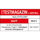 Füstjelző | Elemes Áramellátás | Akkumulátor üzemidő: 10 év | EN 14604 | Szünet gombbal | Teszt gombbal | 85 dB | ABS | Fehér