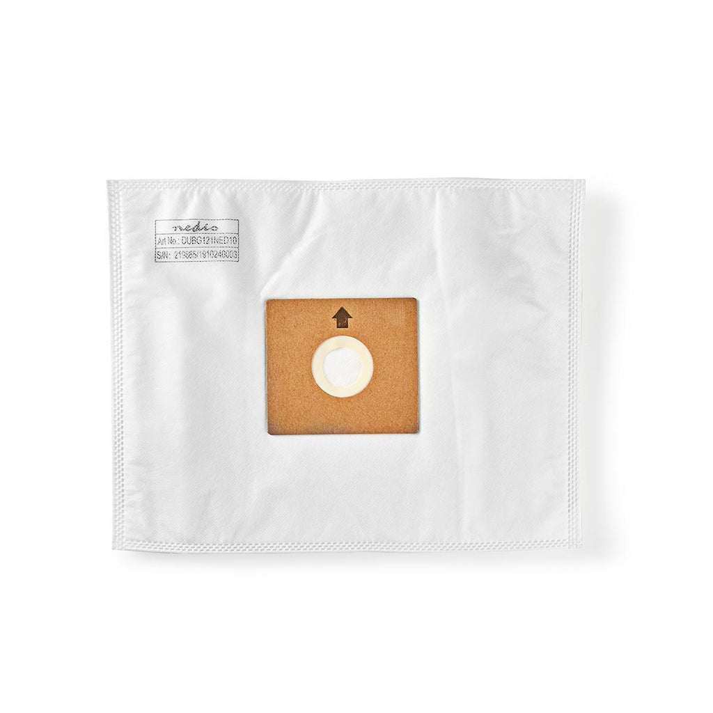 Porszívó Porzsák | Porzsákok száma: 10 | Szintetikus / Keménypapír | Nedis® VCBG300-Series | Fehér