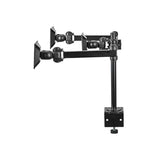 Asztali Monitor Tartó | 3 Képernyő(k) | 14-24 " | 75x75 / 100x100 | Dönthető Forgatható-3