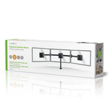 Asztali Monitor Tartó | 3 Képernyő(k) | 14-24 " | 75x75 / 100x100 | Dönthető Forgatható-7