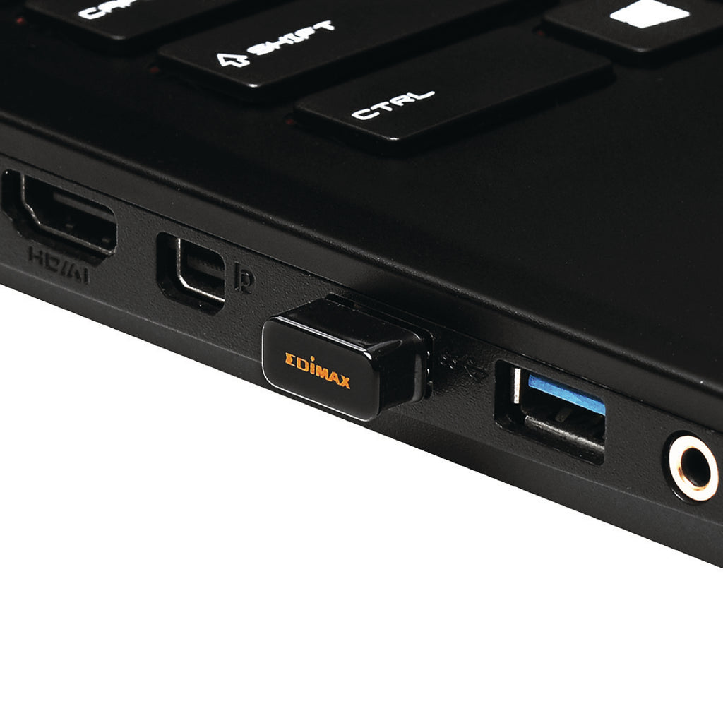Vezeték Nélküli Wi-Fi & Bluetooth Dongle N150 2.4 GHz Fekete