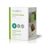 Elosztó | Földelt csatlakozó / F típus (CEE 7/7) | 6 utas | 3.00 m | 3680 W | 16 A | Földelés típusa: Oldal Érzékelő | 230 V AC 50/60 Hz | Aljzat szög: 45 ° | H05VV-F 3G1.5mm² | Integrált kapcsoló | Fekete-3