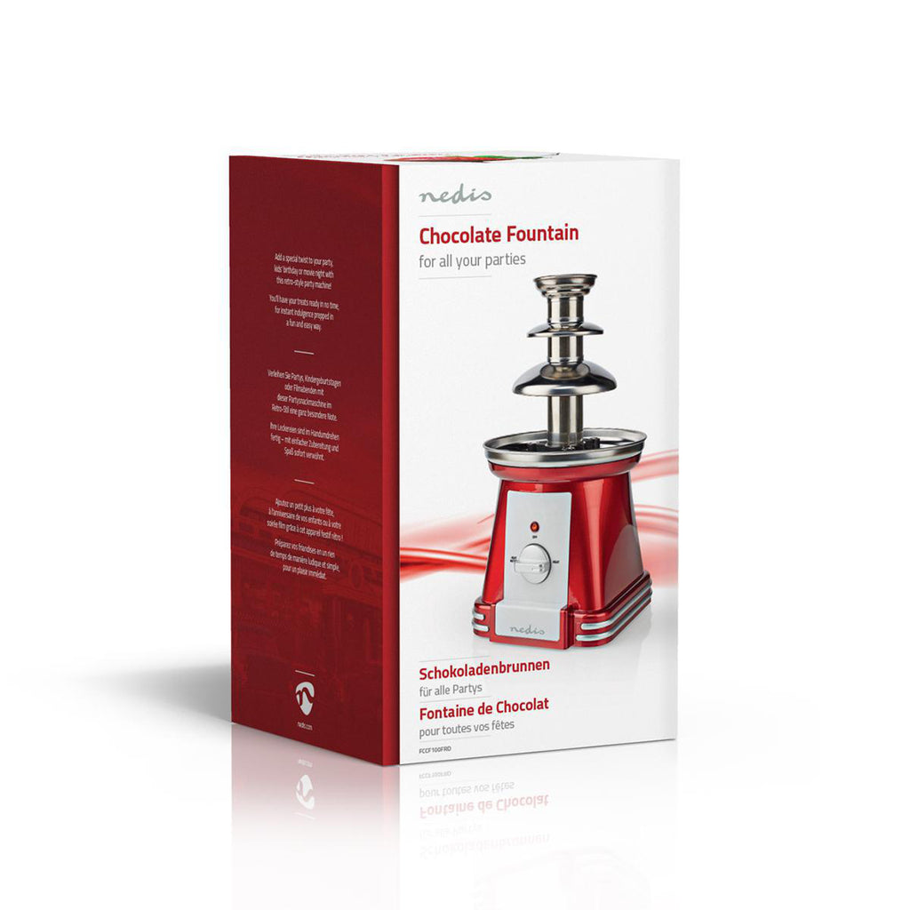Chocolate Fontains | 90 W | 320 mm | Piros/Fehér