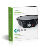 Francia óriáspalacsinta sütő | 30 cm | Fekete