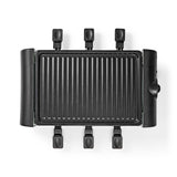 Gourmet / Raclette | Grill | 6 Személy | Spatula | Hőmérséklet beállítás | Tapadásmentes bevonat | Téglalap