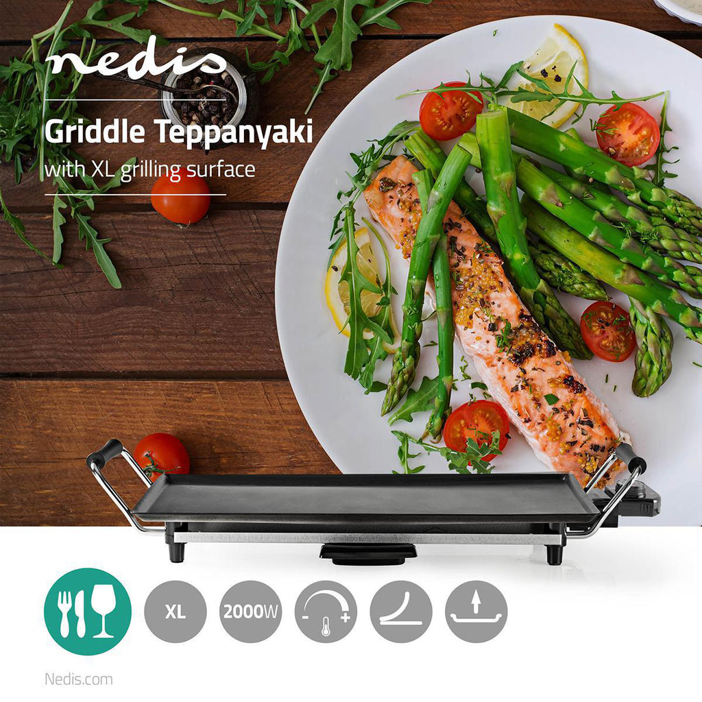 Teppanyaki látványgrill sütő | 50 cm